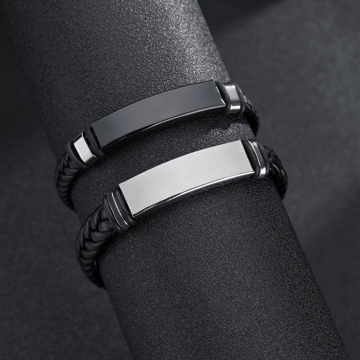 Noctis – Shadow Link Zwart-Zilveren Armband